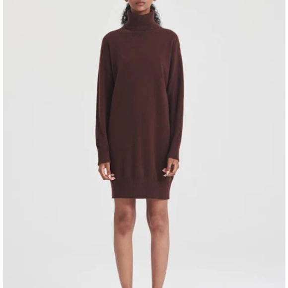 Naadam Cashmere Turtleneck Dress Size XS - Picture 1 of 5